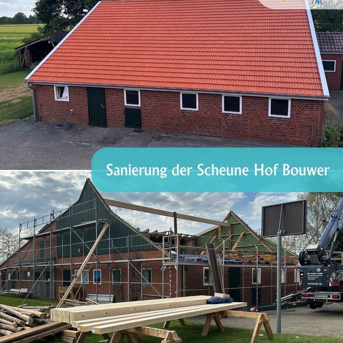 🔨🏡 𝑯𝒊𝒏𝒕𝒆𝒓 𝒆𝒊𝒏𝒆𝒎 𝒈𝒖𝒕𝒆𝒏 𝒁𝒖𝒉𝒂𝒖𝒔𝒆 𝒔𝒕𝒆𝒄𝒌𝒕 𝒐𝒇𝒕 𝒗𝒊𝒆𝒍 𝑨𝒓𝒃𝒆𝒊𝒕.
In nur sechs Wochen wurde die Scheune unserer ländlich gelegenen... 🔨🏡 𝑯𝒊𝒏𝒕𝒆𝒓 𝒆𝒊𝒏𝒆𝒎 𝒈𝒖𝒕𝒆𝒏 𝒁𝒖𝒉𝒂𝒖𝒔𝒆 𝒔𝒕𝒆𝒄𝒌𝒕 𝒐𝒇𝒕 𝒗𝒊𝒆𝒍 𝑨𝒓𝒃𝒆𝒊𝒕.
In nur sechs Wochen wurde die Scheune unserer ländlich gelegenen...