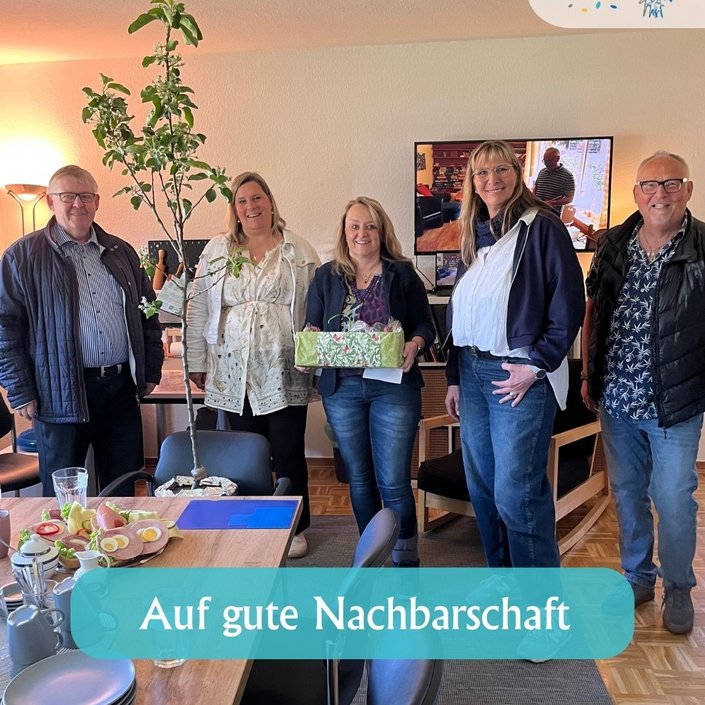 💛🤝 𝑨𝒖𝒇 𝒈𝒖𝒕𝒆 𝑵𝒂𝒄𝒉𝒃𝒂𝒓𝒔𝒄𝒉𝒂𝒇𝒕!
Bei einem gemeinsamen Arbeitsfrühstück haben sich das Team unserer Tagesgruppe... 💛🤝 𝑨𝒖𝒇 𝒈𝒖𝒕𝒆 𝑵𝒂𝒄𝒉𝒃𝒂𝒓𝒔𝒄𝒉𝒂𝒇𝒕!
Bei einem gemeinsamen Arbeitsfrühstück haben sich das Team unserer Tagesgruppe...